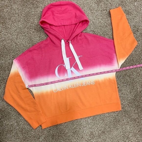 Calvin Klein Jeans Ladies' Dip Dye Hoodie Size S - Picture 11 of 15